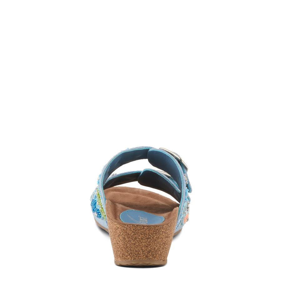 Miraflores Cork Sole Sandals by Azura Robin Boutique