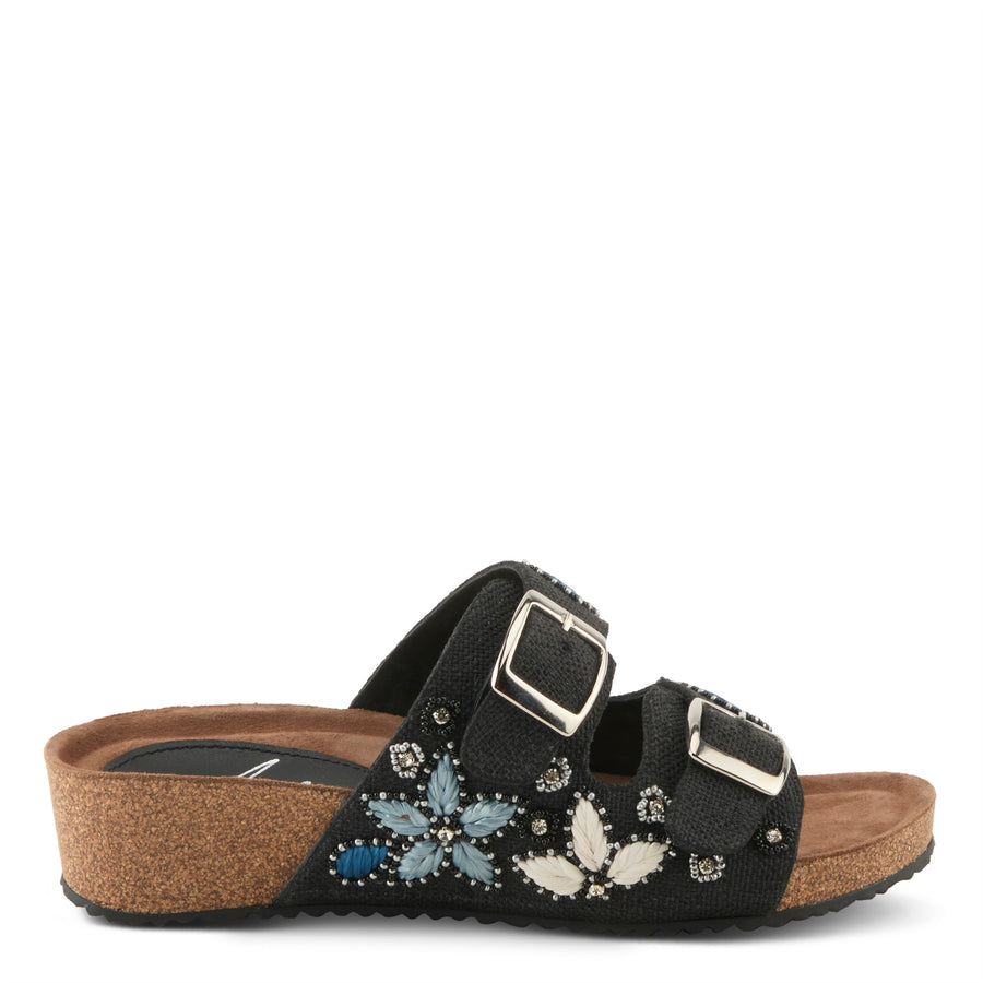 Miraflores Cork Sole Sandals by Azura Robin Boutique