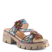 L'Artiste Myrina Platform Slide Sandals Robin Boutique