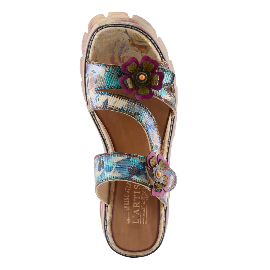 L'Artiste Myrina Platform Slide Sandals Robin Boutique