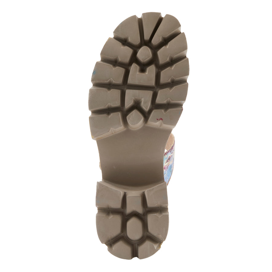 L'Artiste Myrina Platform Slide Sandals