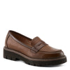 Patrivia NEVE Loafer Shoes in Med Brown Side View - Robin Boutique