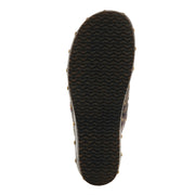 bottom  View of Olympe Clogs in navy multi - Robin Boutique