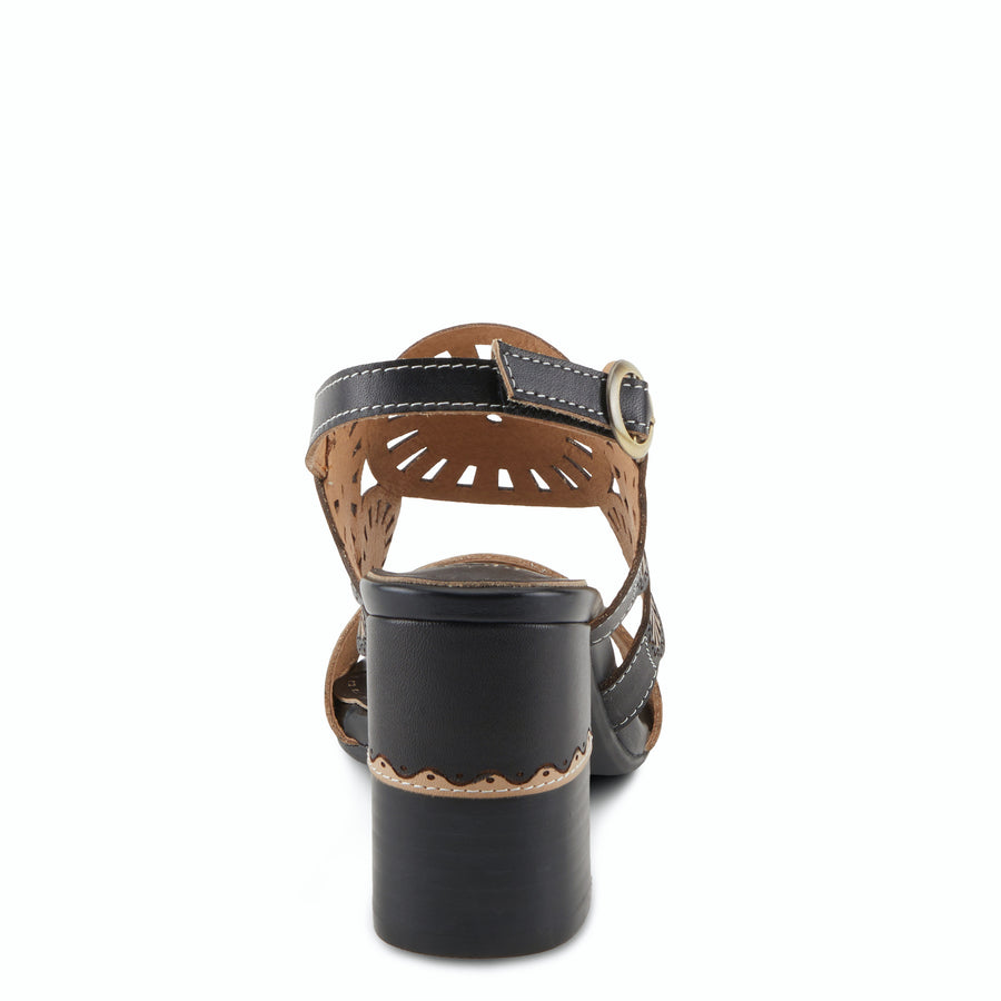 L'Artiste Pinwheel Sandal Heels