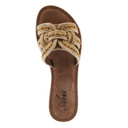 Poshco Glittery Slide Sandal Shoes by Azura Robin Boutique