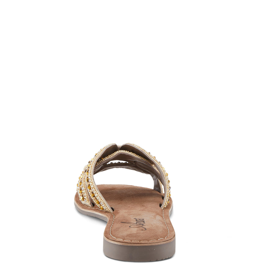 Poshco Glittery Slide Sandal Shoes by Azura Robin Boutique