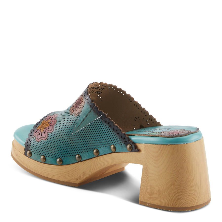 L'Artiste Retrostar Platform Sandal Slides