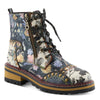 L'Artiste Rugup-Flower Laceup Booties Robin Boutique