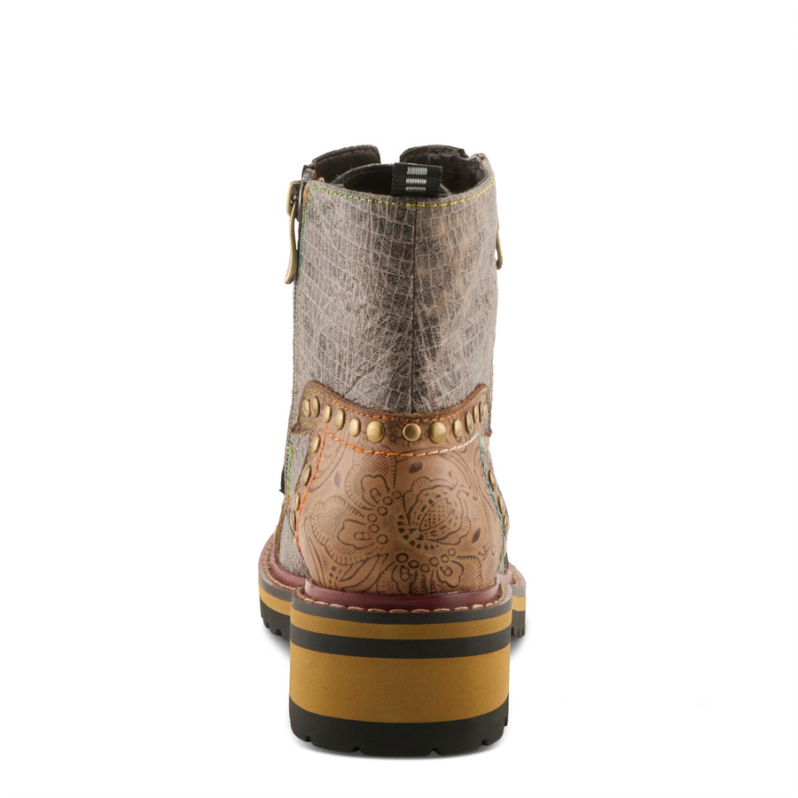L'Artiste Rugup Laceup Boots