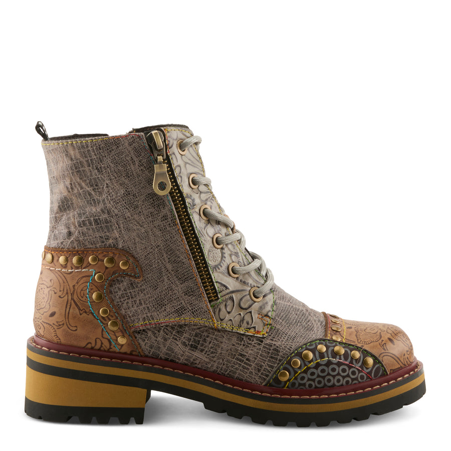 L'Artiste Rugup Laceup Boots