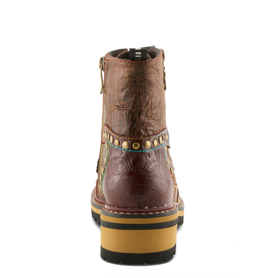 L'Artiste Rugup Laceup Boots