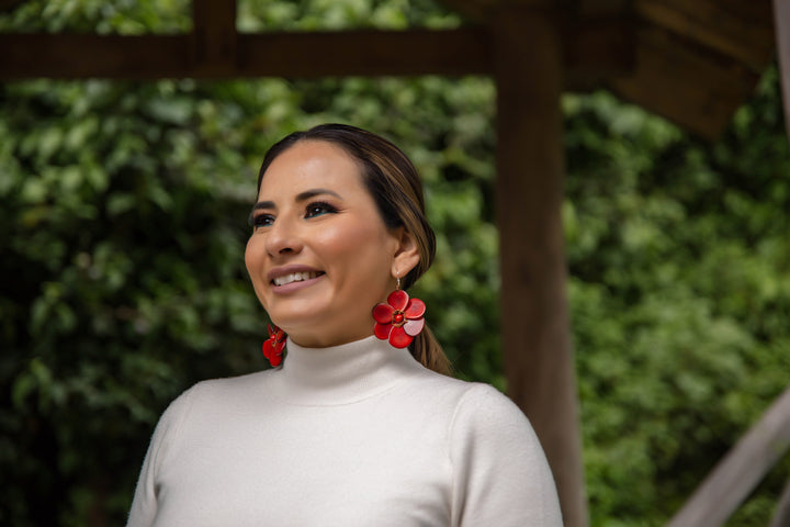 Rosalia Earrings by Tagua