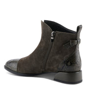 Salacia Boots By Azura in Grey side view - Robin Boutique