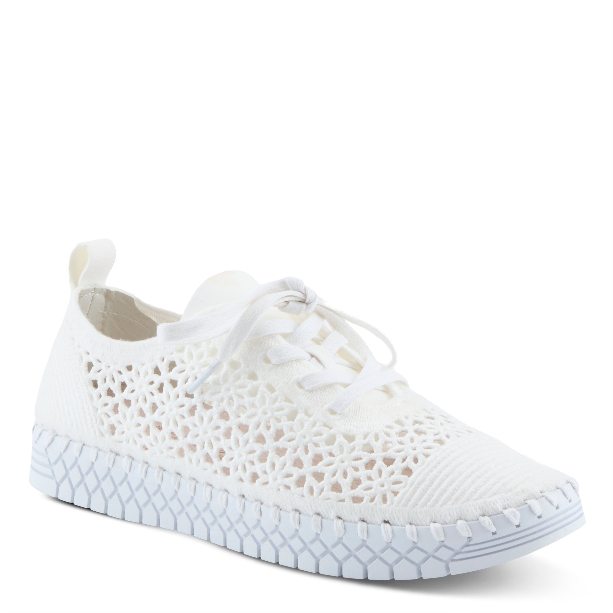 Seabreeze Lace Sneakers by Patrizia Robin Boutique
