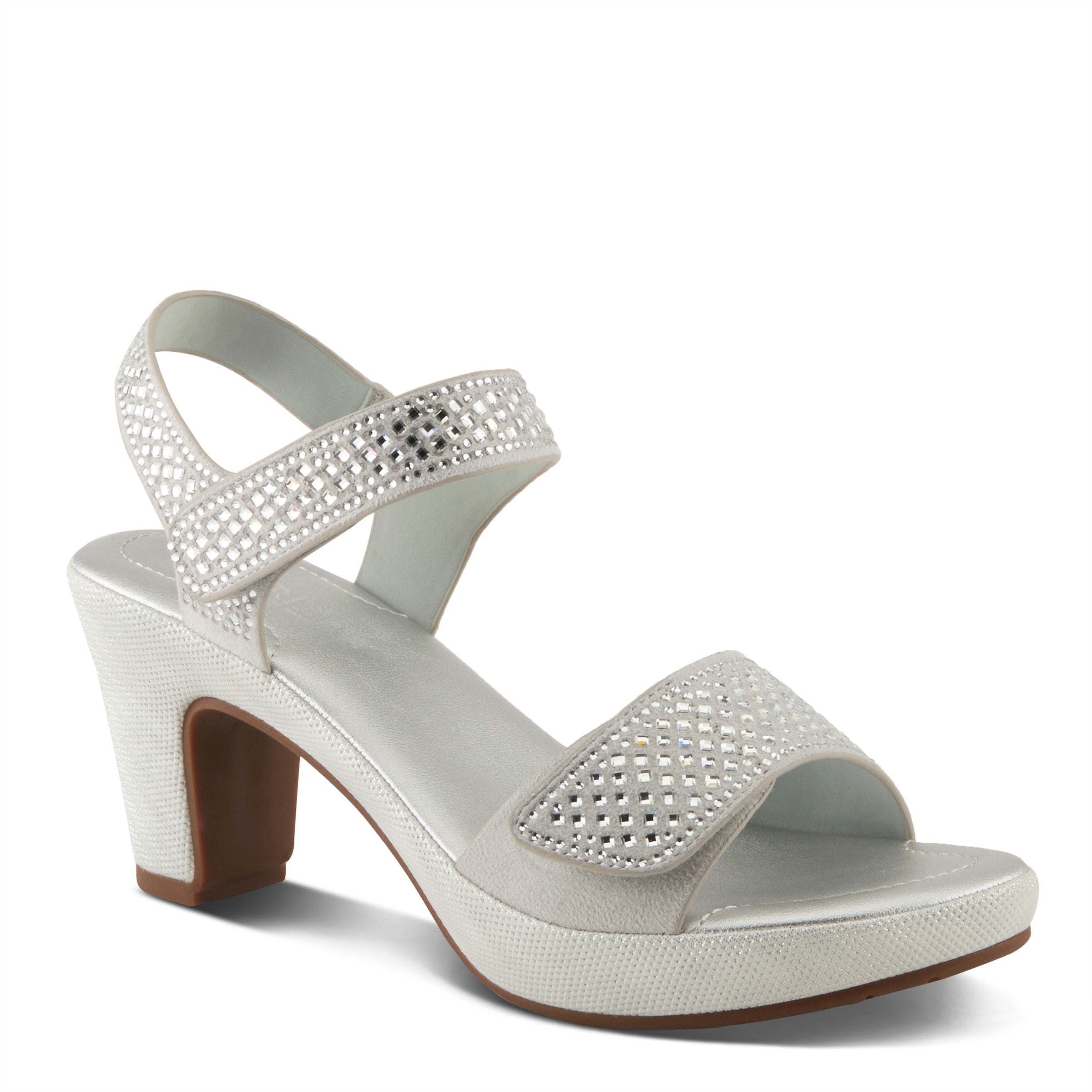 Shine Dressy Sandal Heels by Patrizia Robin Boutique