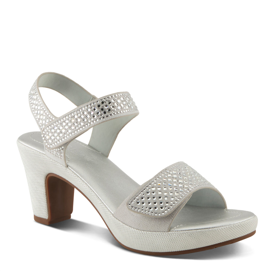 Shine Dressy Sandal Heels by Patrizia Robin Boutique