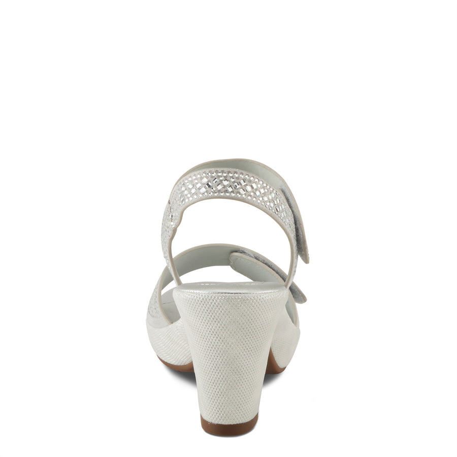 Shine Dressy Sandal Heels by Patrizia Robin Boutique