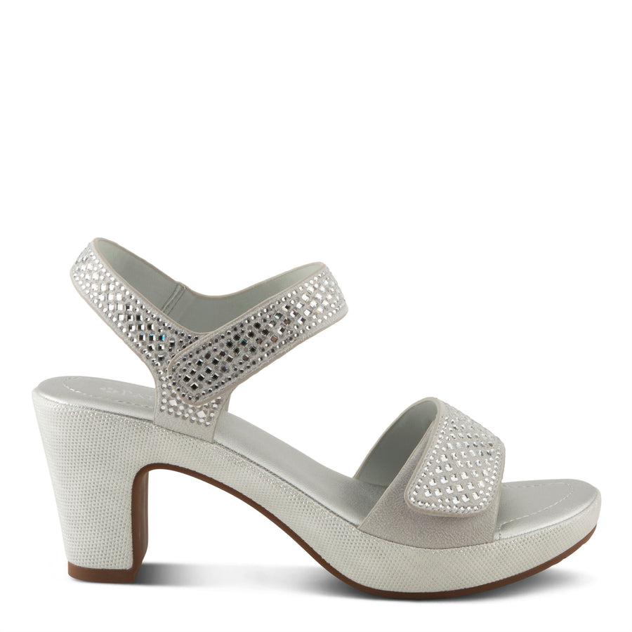 Shine Dressy Sandal Heels by Patrizia Robin Boutique
