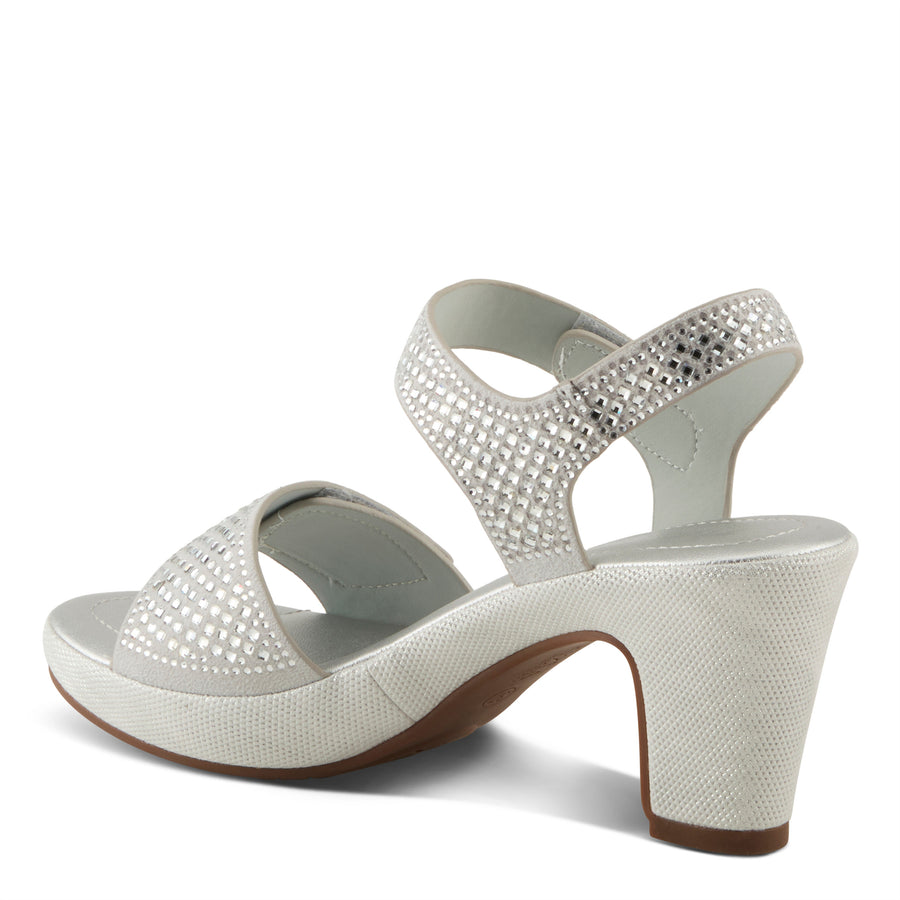 Shine Dressy Sandal Heels by Patrizia Robin Boutique