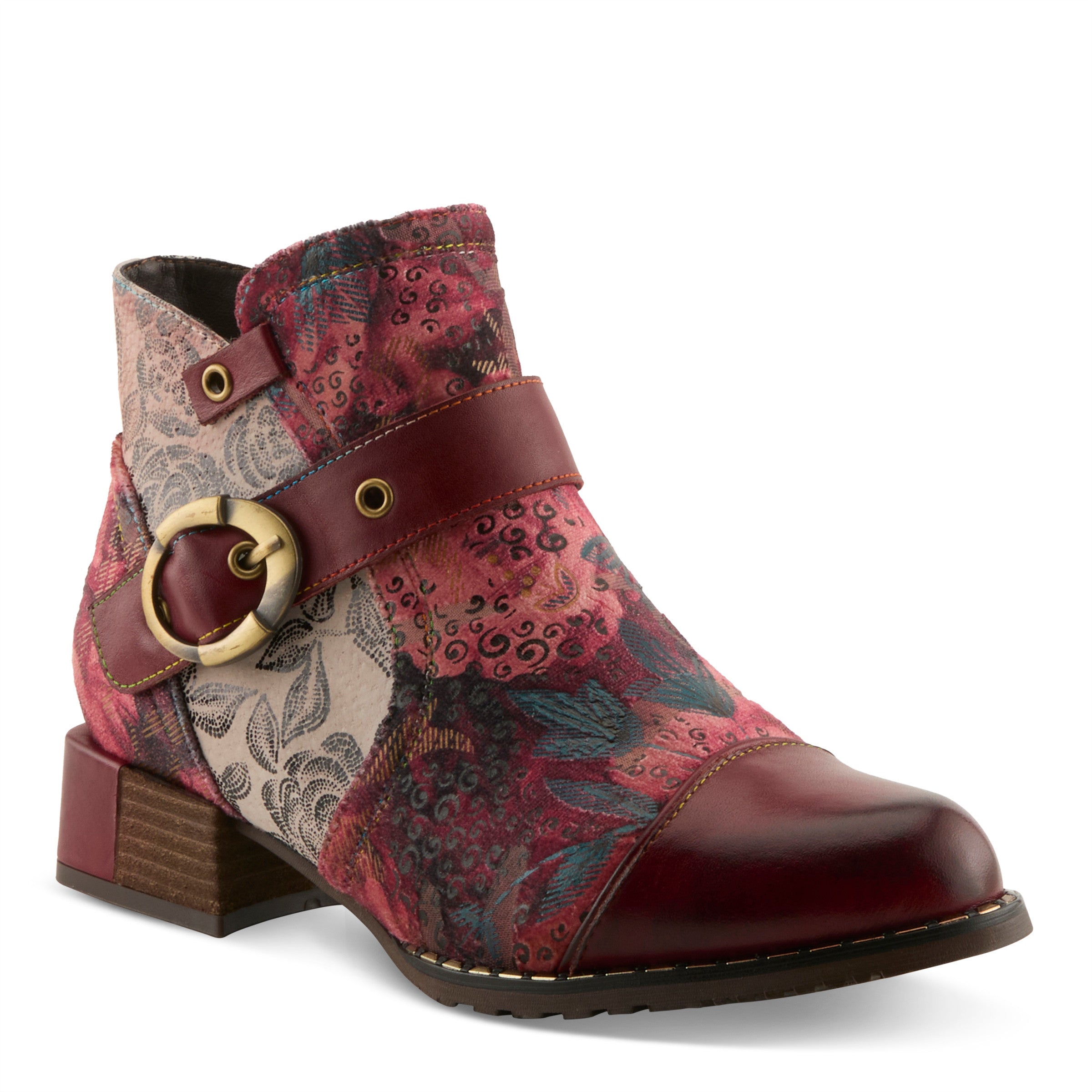 L'Artiste SIPPERB Boots in Bordeaux - Robin Boutique