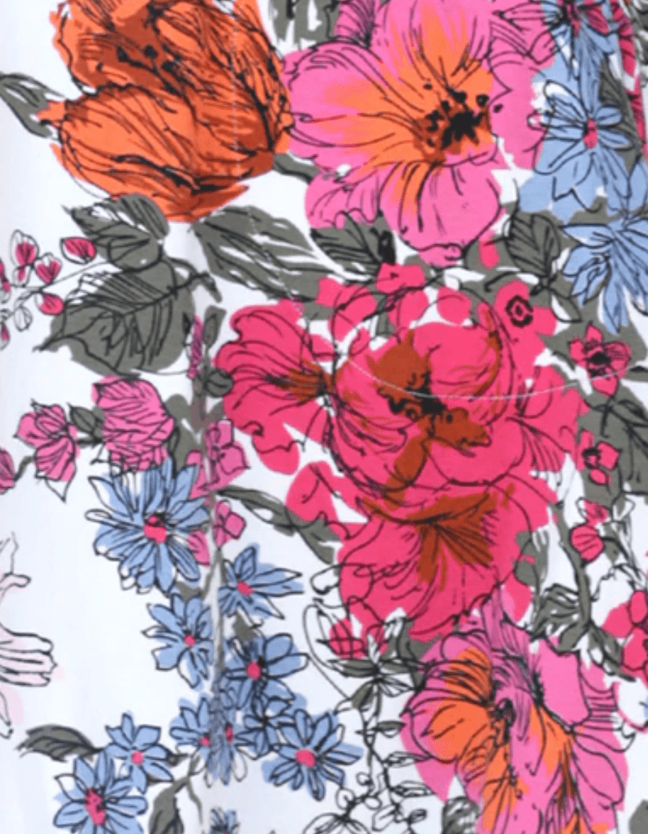 Effie's Heart Rory Dress Floriculture Print EH5573-481 - Robin Boutique-Boutique 