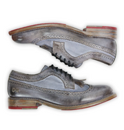 Bedstu Leather Lace Up Oxford Lita K in Alkaline