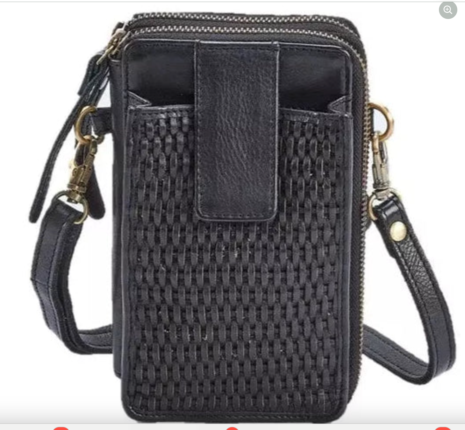 Ella Leather Phone Bag - Compact Crossbody Robin Boutique