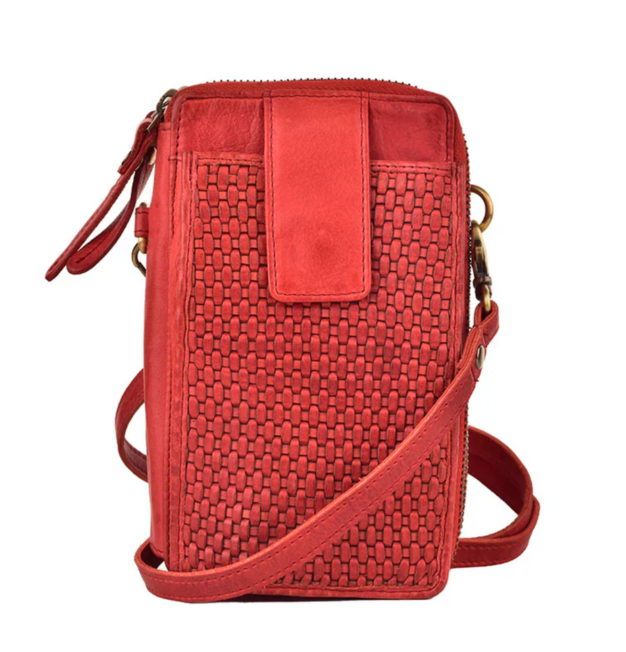 Ella Leather Phone Bag - Compact Crossbody Robin Boutique