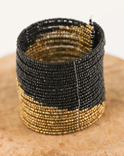 Golden Hour Beaded Cuff