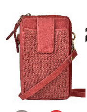 Ella Leather Phone Bag - Compact Crossbody Robin Boutique