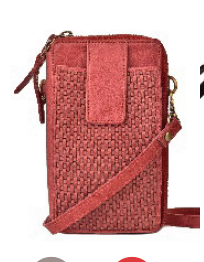 Ella Leather Phone Bag - Compact Crossbody Robin Boutique