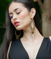 Oh My Oval Thai Crystal Earring Robin Boutique
