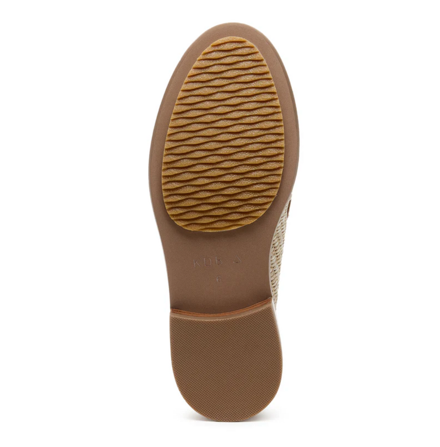 Kelsi Dagger Lock Raffia Mules