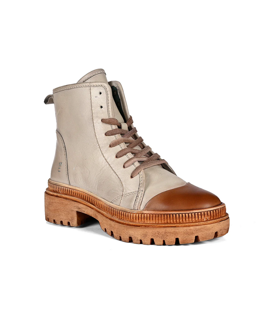 Kinship LaceUp Leather Boots by Roan Robin Boutique