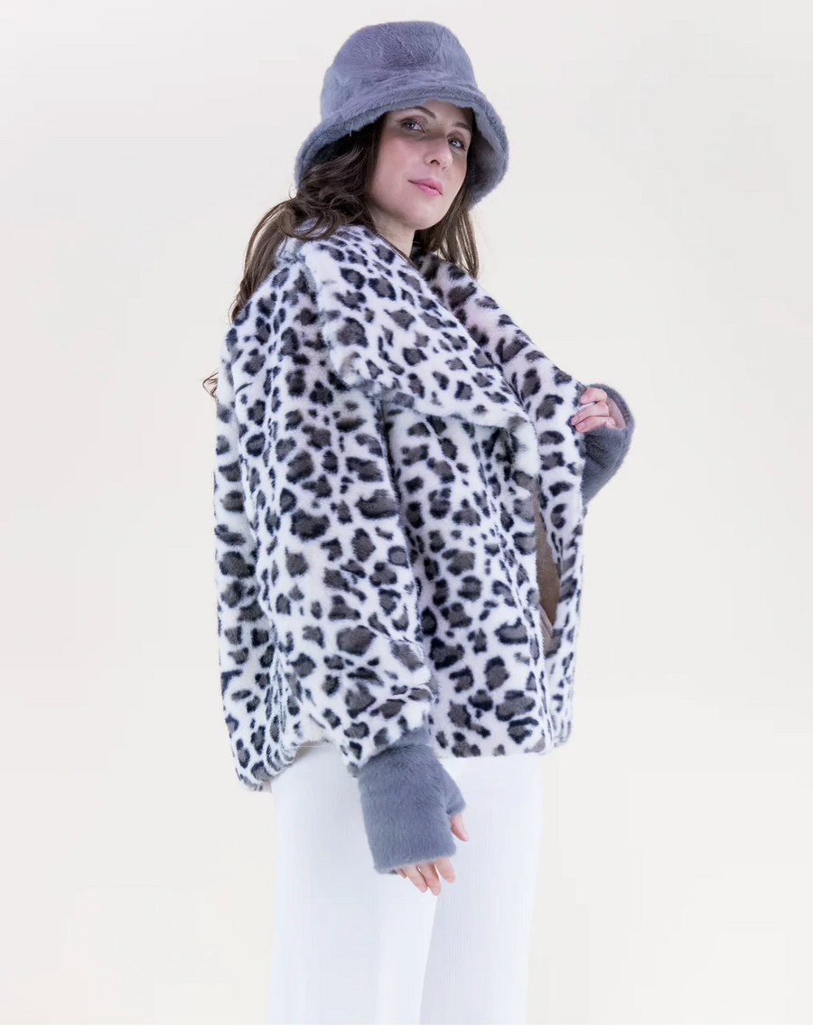 Teddy Fleece Fingerless Gloves Robin Boutique