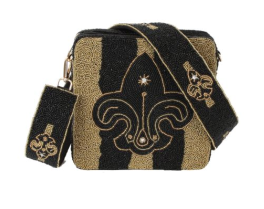 Ornate Beaded Crossbody Handbag Robin Boutique
