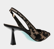 Betsey Johnson Nikki Black Heels Robin Boutique