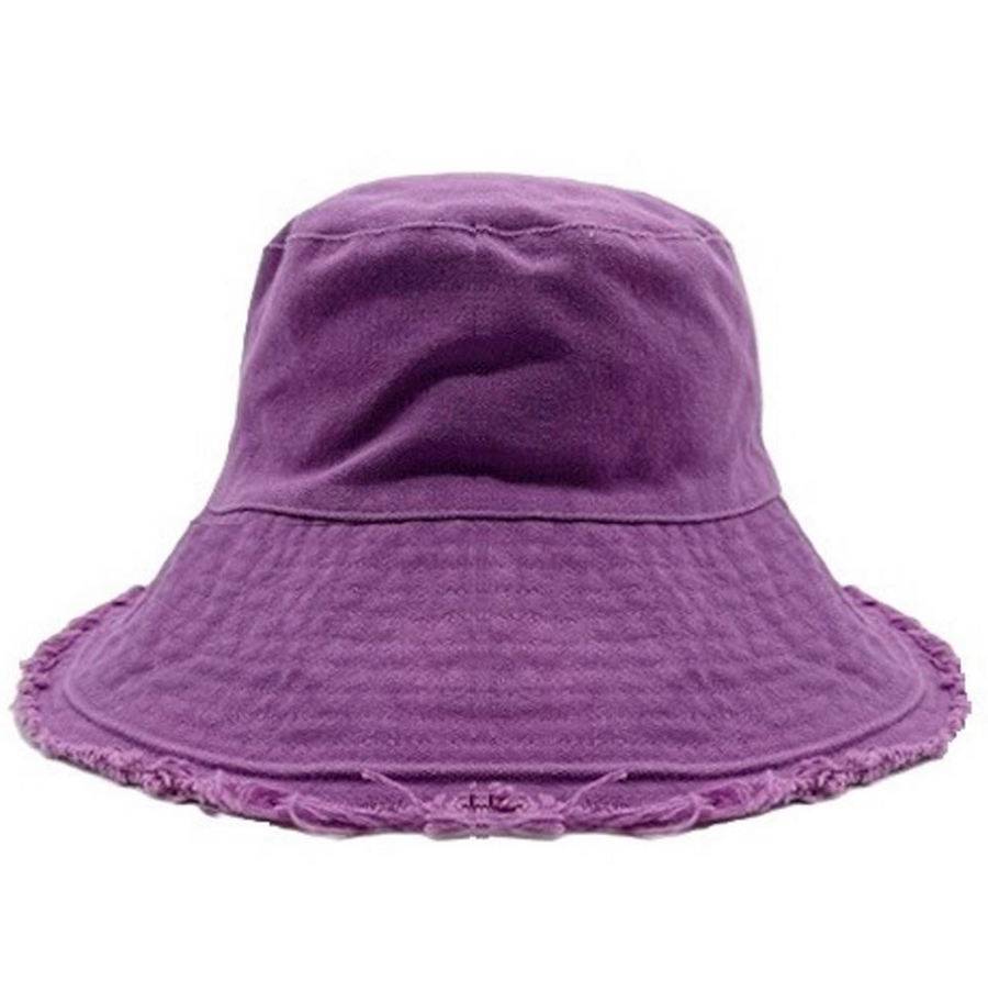Cotton Wired Rim SPF 50+ Sun Cotton Hat  Robin Boutique