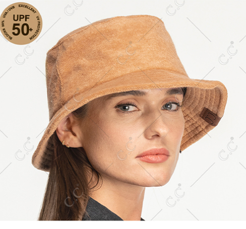 C.C. Beanie Terry Bucket Sun Hat