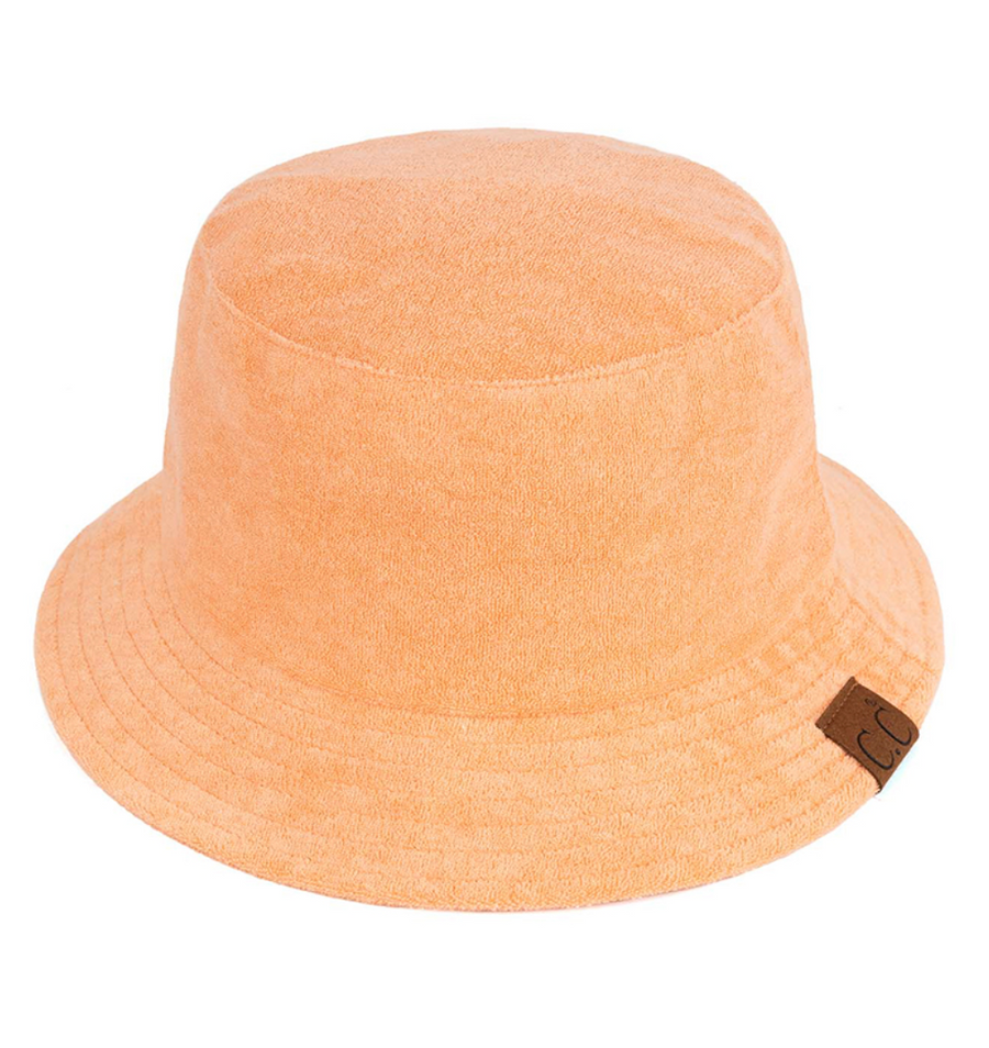 C.C. Beanie Terry Bucket Sun Hat