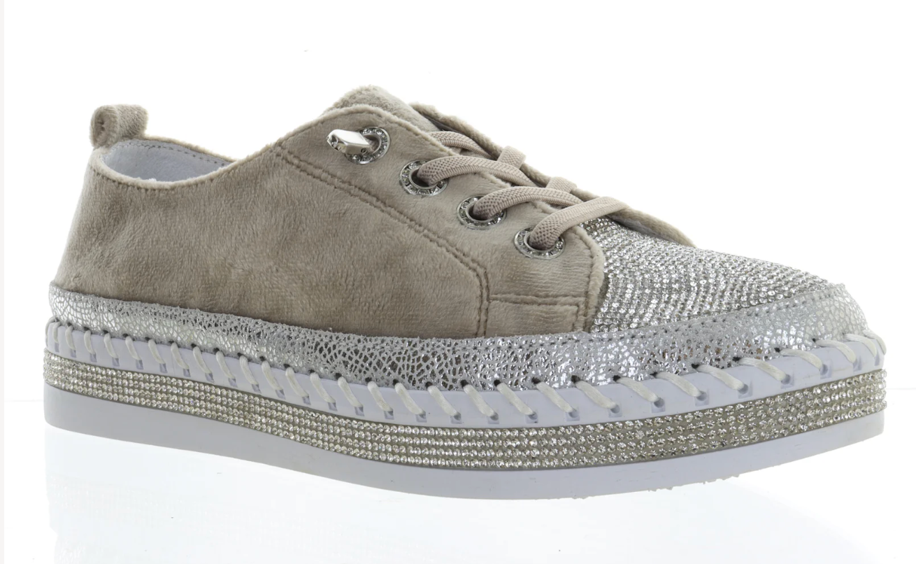 Jodie Sneaker Shoe by Bernie Mev of New York Robin Boutique