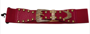 Western Style Buckle Elastic Belt Robin Boutique