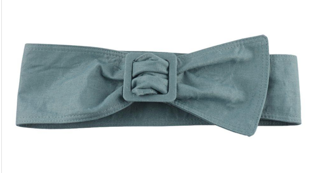 Fabric Ribbon Belt with Buckle Robin Boutique