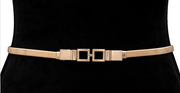 Squared Design Metal Elastic Belt Robin Boutique