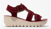 Fly London Yudd Suede Sandal Platform Shoes Robin Boutique