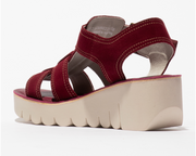 Fly London Yudd Suede Sandal Platform Shoes Robin Boutique