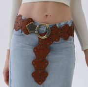 Boho Vintage Studded Waist Belt Robin Boutique