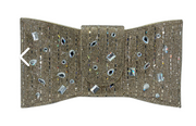 Rhinestone Crystal Evening Stud Bow Hanbag or Clutch Robin Boutique