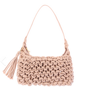 Knotted Woven Tassel Shoulder Bag Robin Boutique
