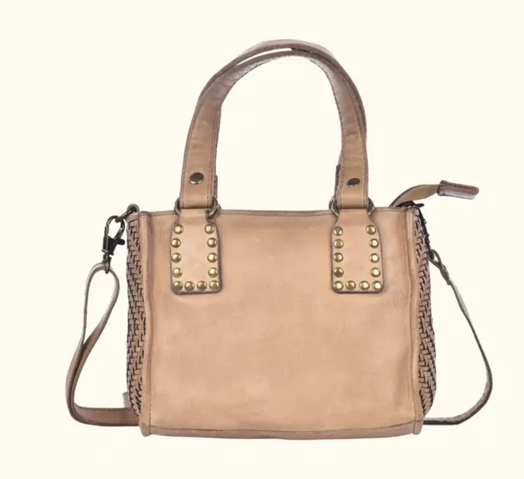 Amica Leather Handbag by Milo Robin Boutique